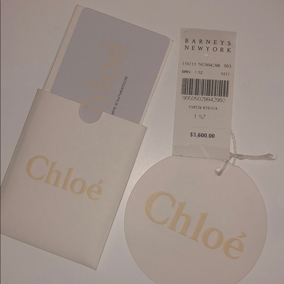 *RARE FIND* Chloe Lucy bag in Teak Brown - Picture 8 of 8